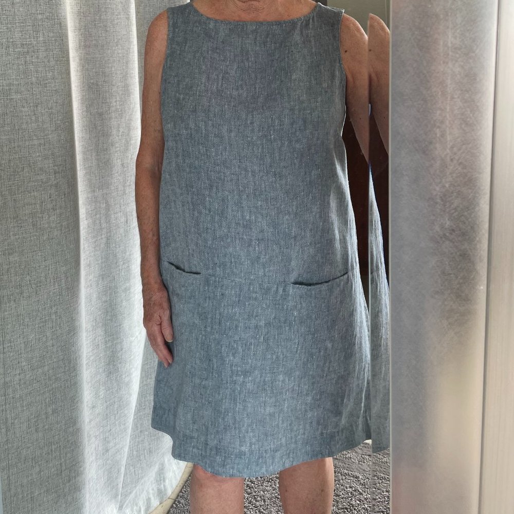 Nuthatch Linen Dress Size M